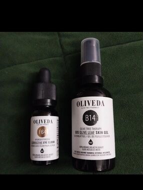 Olive Tree Oliveda F64  Hydroxytyrosol Corrective Eye Lift Elixir & SOS B14 Gel